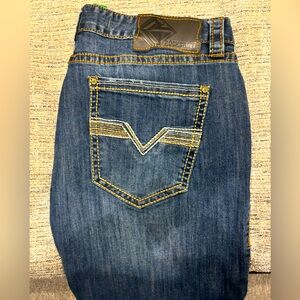 Men’s Rock & Roll Pistol Regular Straight Leg Jeans. Size 36.
